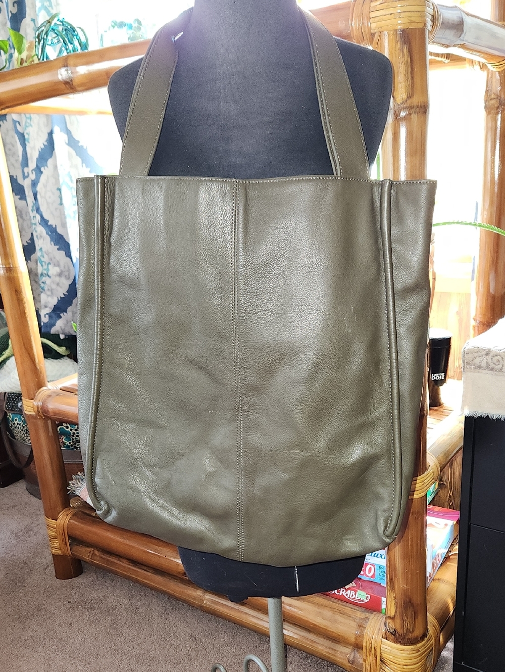 Leather Margot Tote Bag
